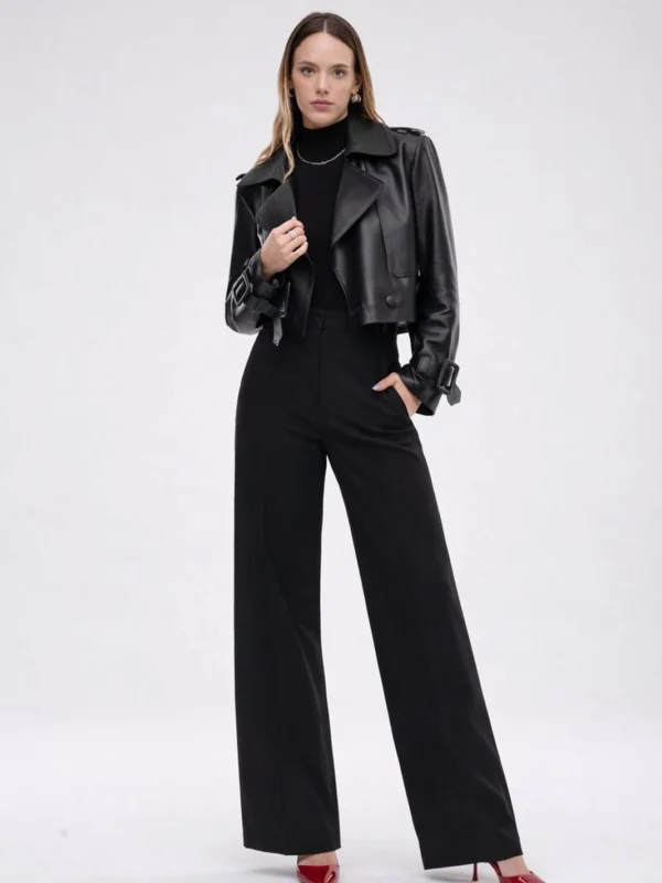 LUCID - Kısa Deri Ceket