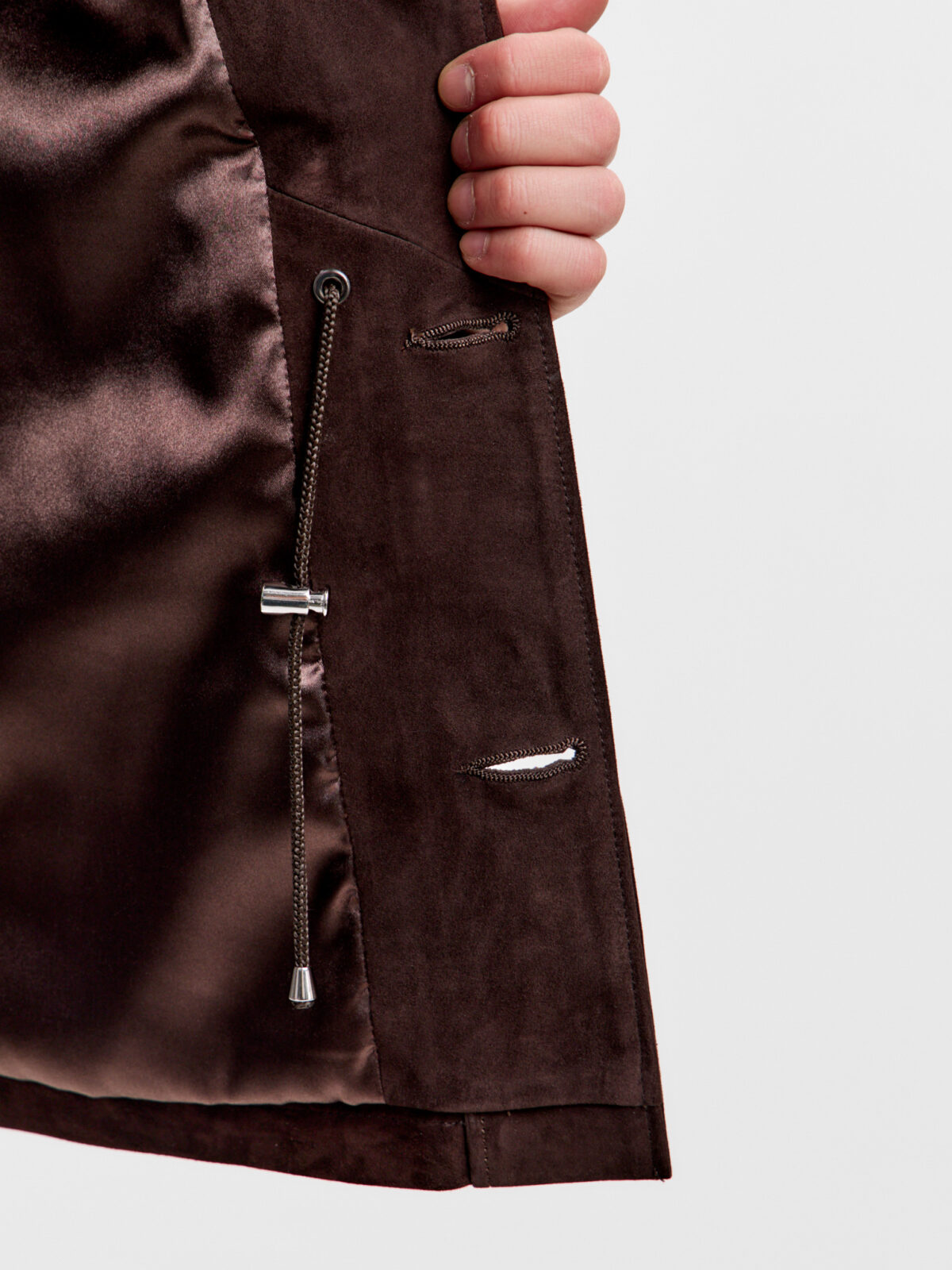 RIDGE – Suede Safari Jacket