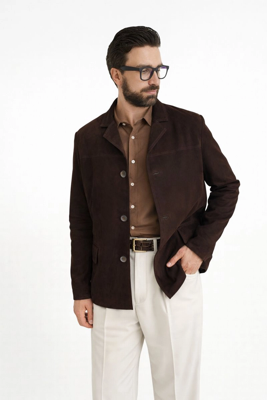 BASS STRUCTURE – Suet Blazer